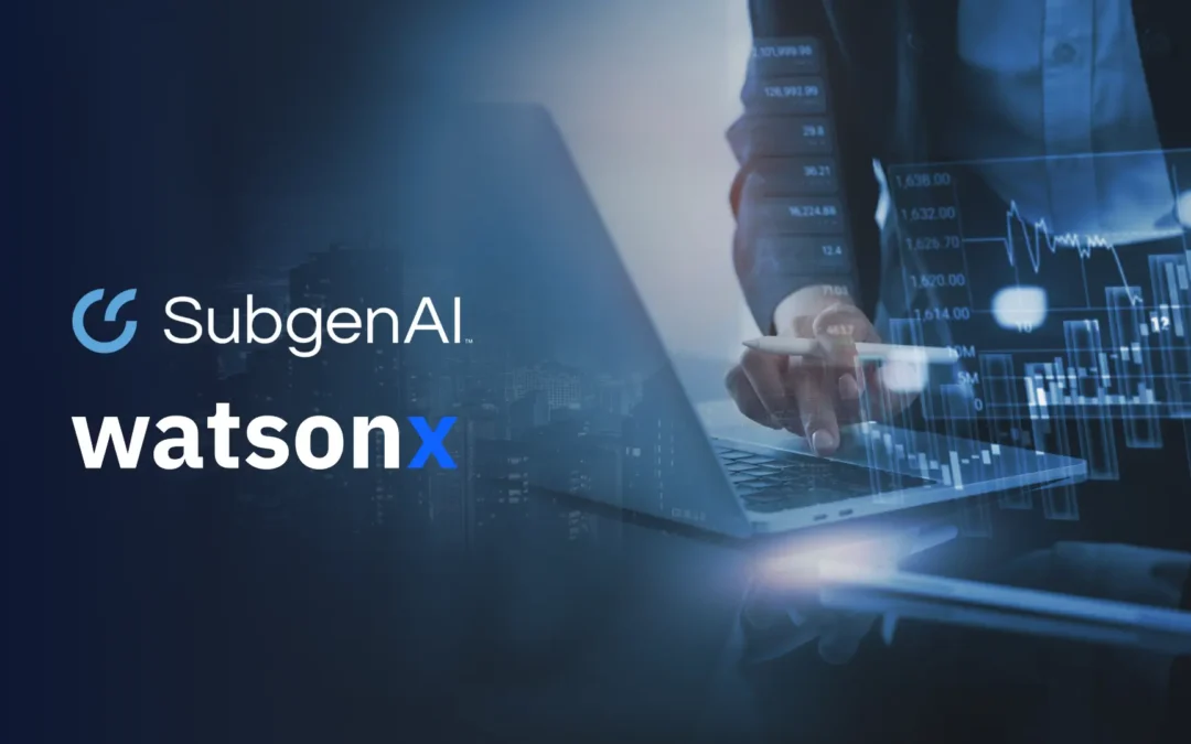 Subgen AI integra IBM watsonx en la plataforma Serenity Star para la infraestructura de IA empresarial